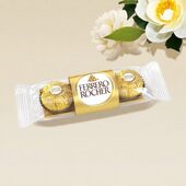 香港费列罗新年礼盒金莎朱古力金鑽礼盒3粒节日礼物送礼37.5g