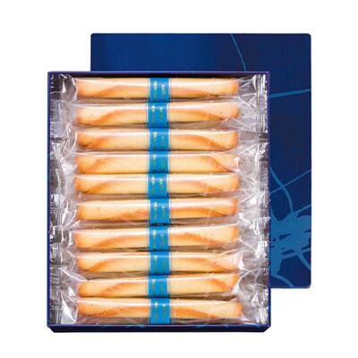 YOKU MOKU - 日版招牌雪茄特级牛油蛋卷精致铁罐礼盒1盒20件