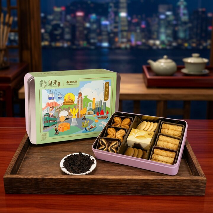 皇玥香港故事细味香江精选礼盒31件特别采用天然牛油牛油香味自然