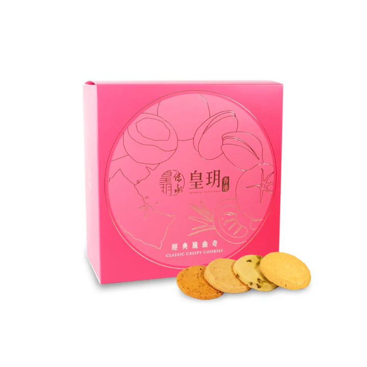 香港经典脆曲奇礼盒易碎产品