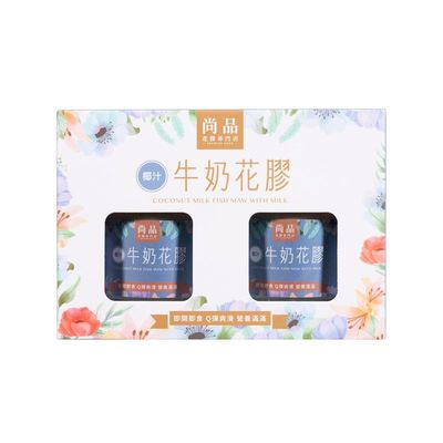 尚品椰汁牛奶花胶2樽即开即食滋补养颜严选优质深海花胶营养美味