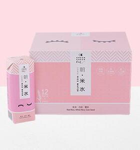 香港CheckCheckCin - 朝米水（250毫升 x 12）改善面黄无人工色素