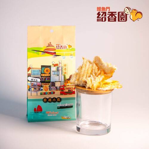 鲤鱼门绍香园 石斑鱼95g即食鱼零食解馋零食休闲小吃休闲零食开胃