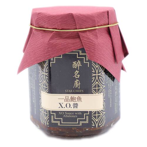 醉名厨 一品鲍鱼X.O.酱190克鲍鱼酱香浓美味无添加包装美食风味版
