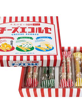 本高砂屋QBB Cheese Ecorce系列3款芝士白朱古力夹心曲奇蛋卷16件