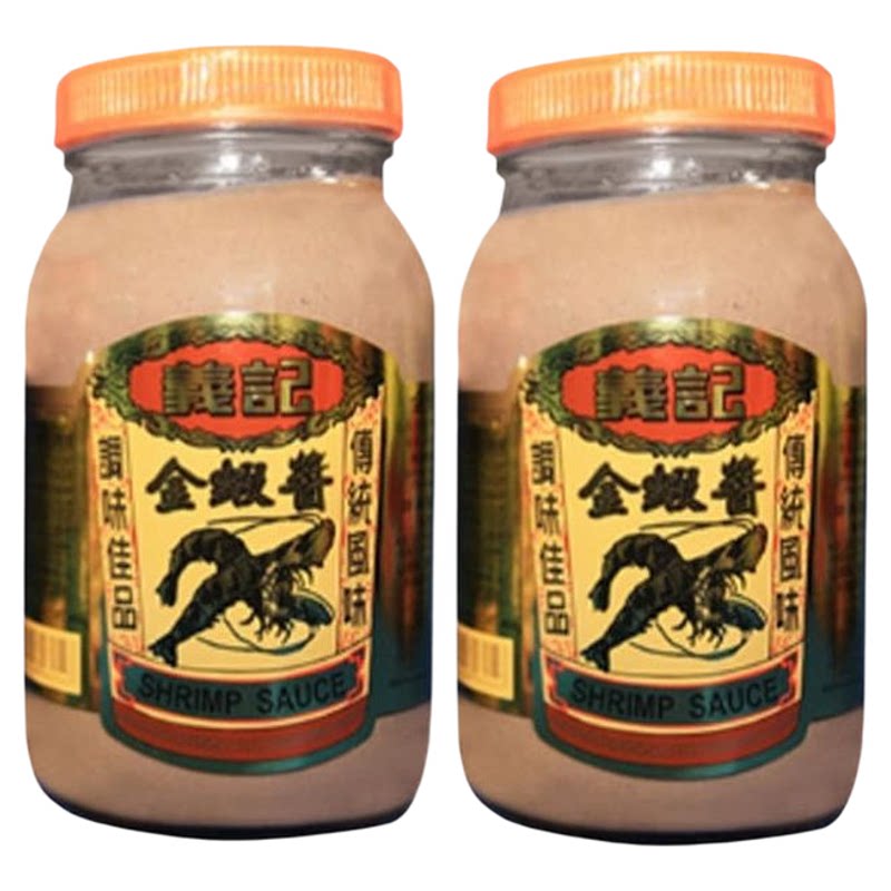 义记金虾酱454G*2件香港正宗海鲜酱鲜甜提鲜厨房炒菜酱抗氧化海味