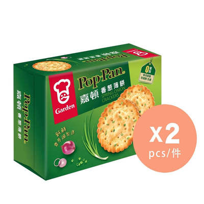 嘉顿香葱薄饼香脆两片装