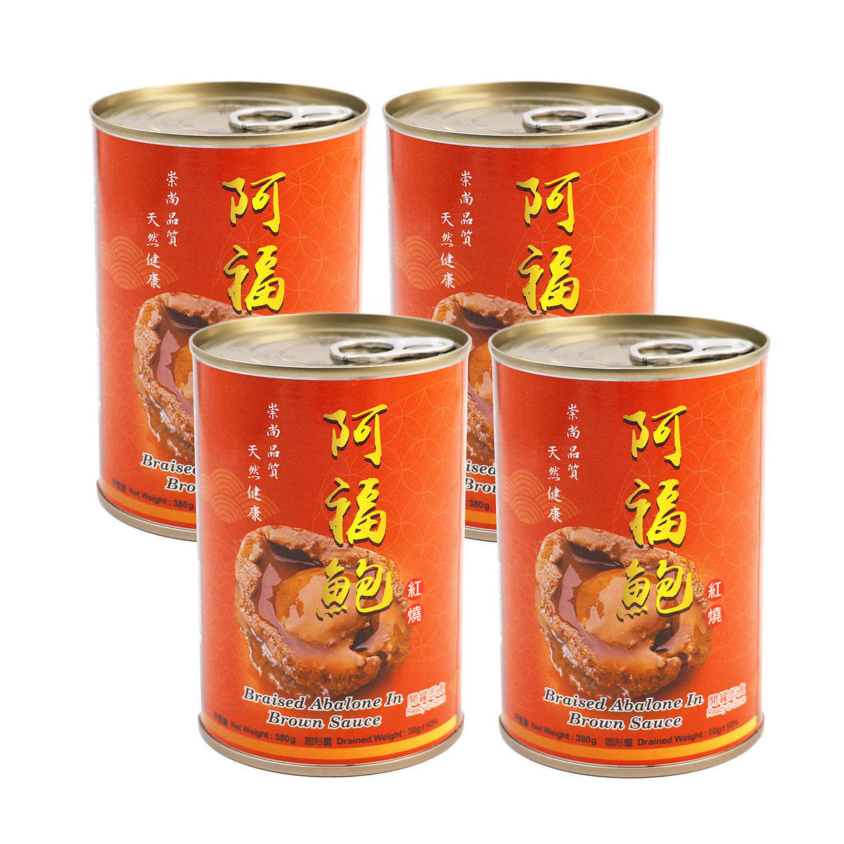 尚品阿福鲍鱼六只装口感黏滑