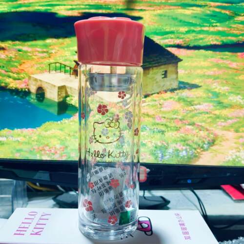 HelloKitty双层220ml玻璃杯KT3906