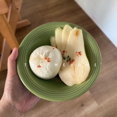 takemehome灰豆绿圈圈酸奶碗