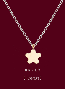 甜美迷你小花朵项链女生夏季锁骨脖颈链choker配饰轻奢气质百搭女