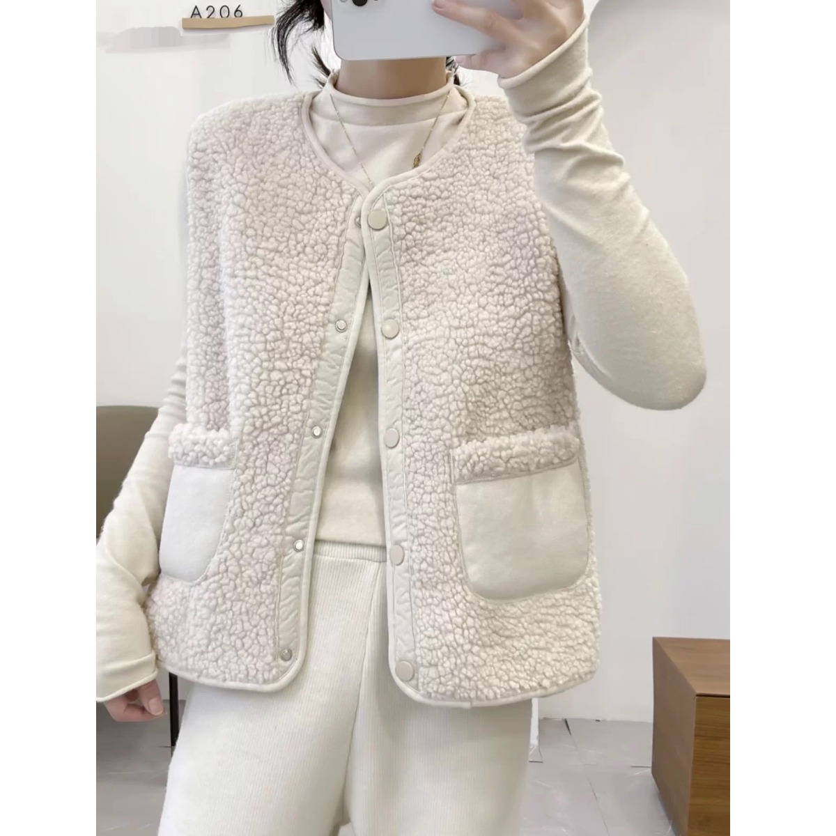 百搭马夹时尚2025年冬季新款