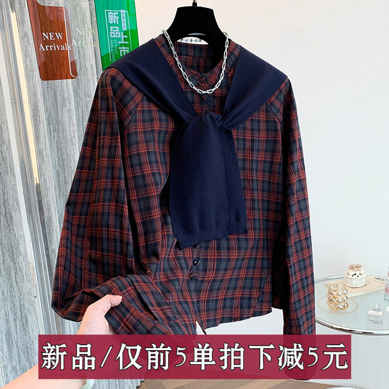 休闲风衬衫时尚2026年秋季新款