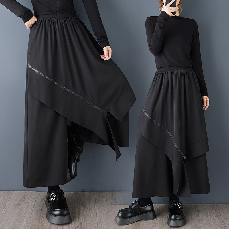 大码裤装时尚2025年冬季新款