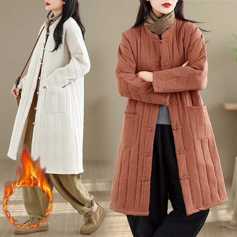 森女棉衣时尚2025年冬季新款