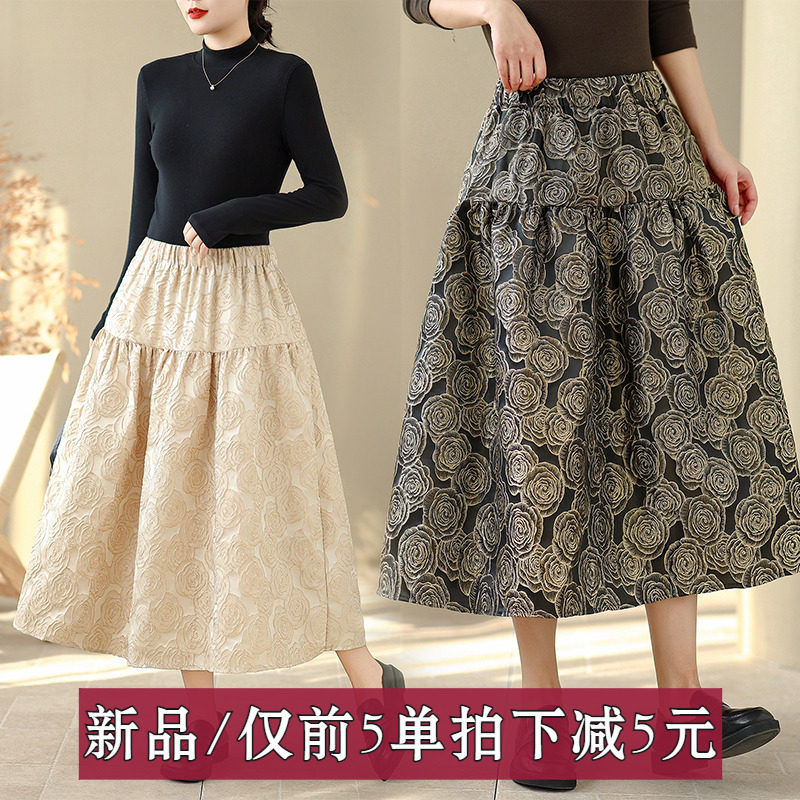 百搭风半身裙时尚2025年冬季新款