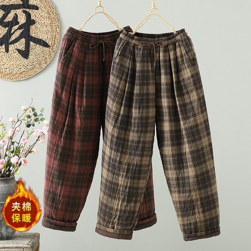 棉裤时尚2025年冬季新款