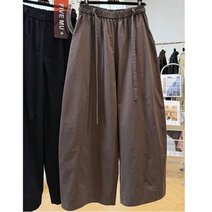 休闲裤 长裤 女秋季 子高腰显瘦老爹裤 宽松bf慵懒风裤 高级感韩系工装