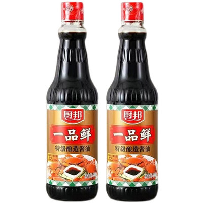 厨邦一品鲜特级酿造酱油