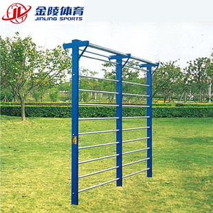 固定直插式 34122 1金陵體操雙格肋木架子室外戶外預(yù)埋式 肋木架PLM