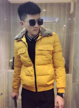 小码男装棉衣xss码修身棉服
