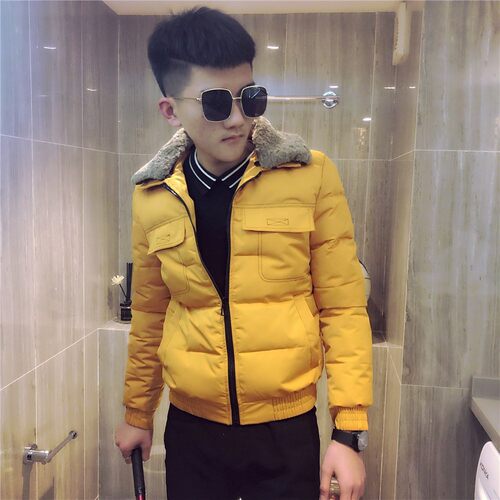 小码男装棉衣xss码修身棉服