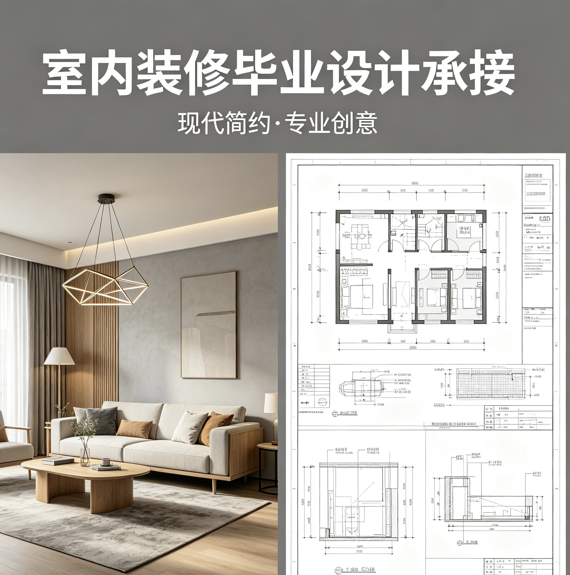 毕业设计效果图 施工图橱柜衣柜样图/效果图销售
