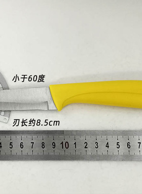 出口欧洲塑柄不锈钢削皮刀Paring Knife多用肉菜果蔬小刀水果刀