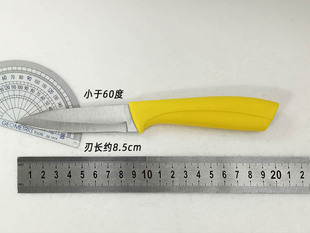 出口欧洲塑柄不锈钢削皮刀Paring Knife多用肉菜果蔬小刀水果刀