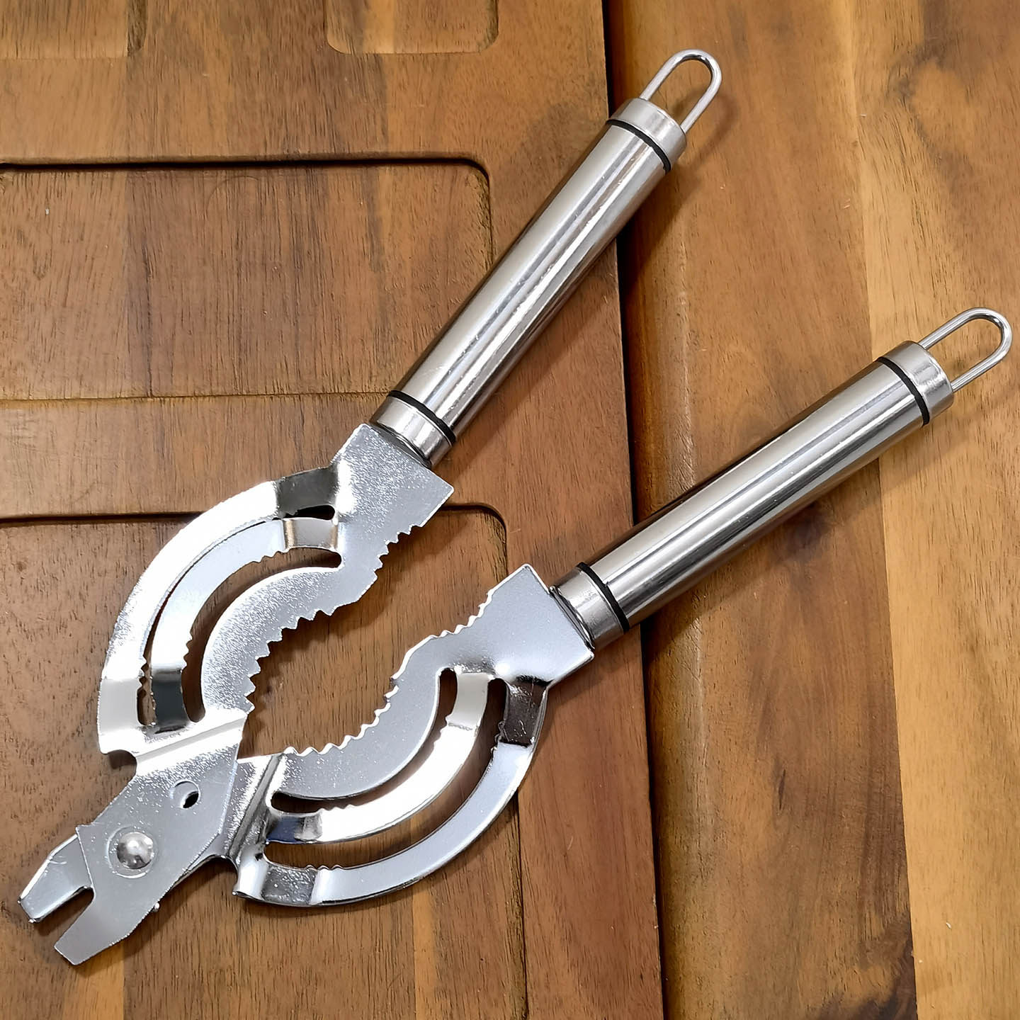 不锈钢多功能多规格旋盖宝开瓶器平盖拧盖神器辅助开罐CapOpener