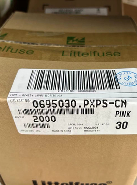 0695030.PXPS 力特汽车保险丝  0695系列