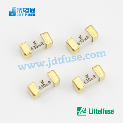 力特 Littelfuse0451快断0451.630MRL0.63A125V 一次性贴片保险