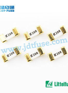 力特0451020.MRL 贴片保险丝一次性0451快断20A65V   Littelfus