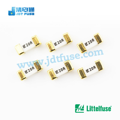 力特0451020.MRL 贴片保险丝一次性0451快断20A65V   Littelfus