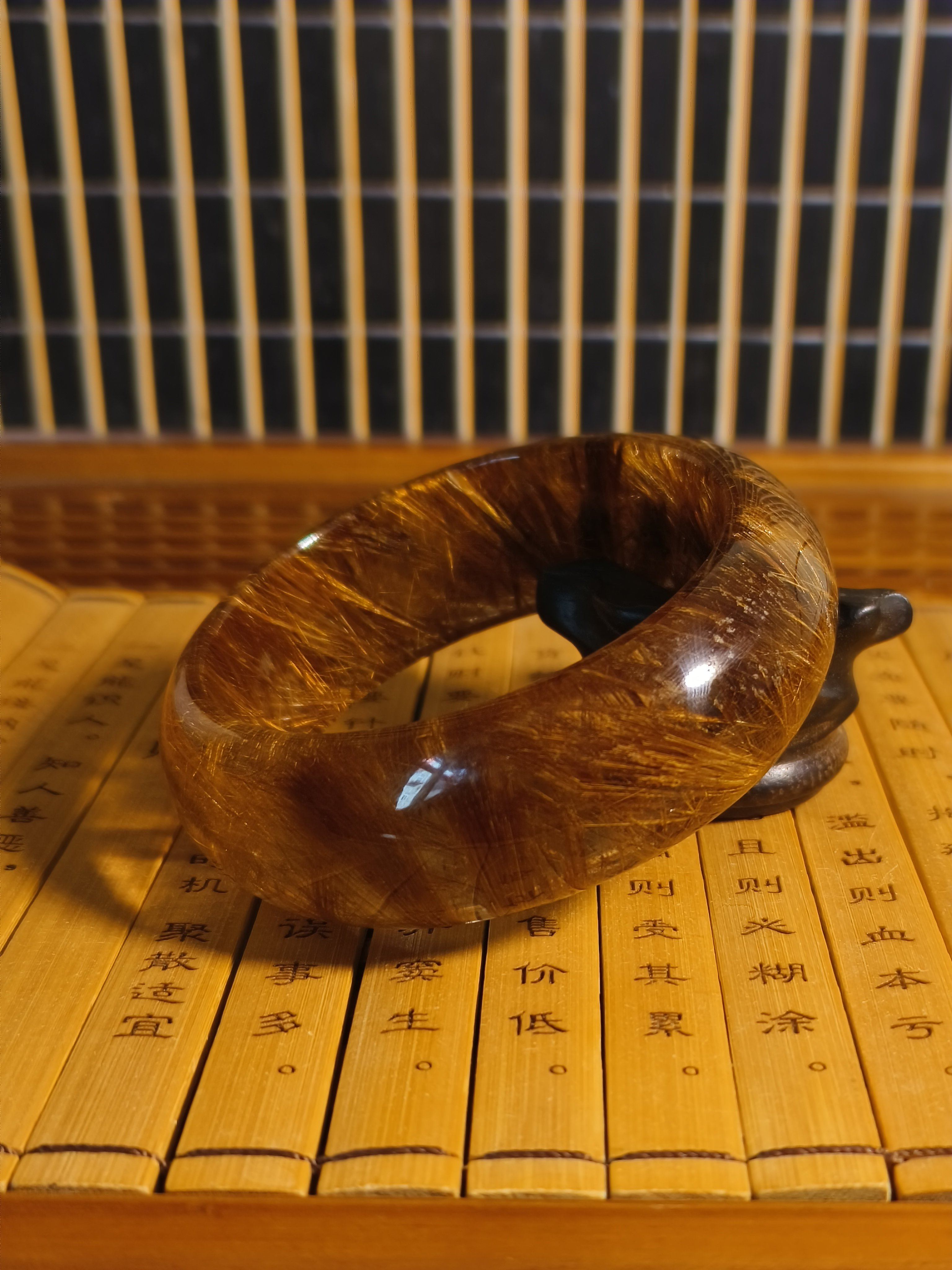 老周发晶手镯58内径满发顺发