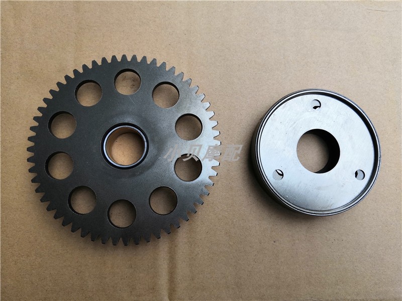 BJ150-10A-RFS150I弯梁摩托车超越离合器传动齿轮配件