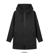 抽绳连帽中长款 森马特价 男款 清仓春秋季 外套13019091060 断码