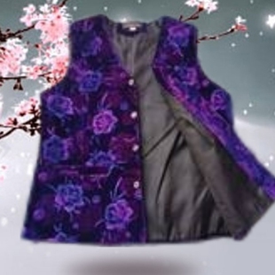 金丝绒马甲老年人春秋季薄款坎肩加肥大码女士马夹中老年女装宽松