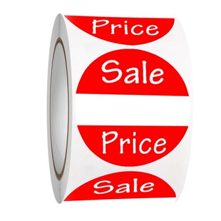 500贴/卷price标签Sale写下你自己的销售标签零售跨境外贸标签纸