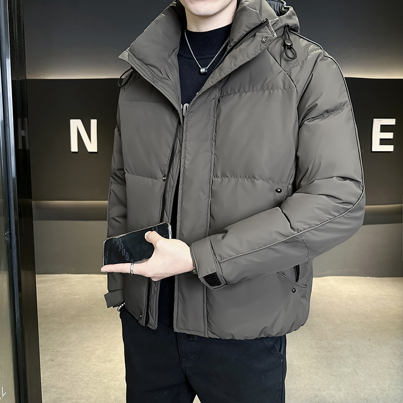 @标2025新款外套羽绒服冲锋衣设计高级感男连帽外套2550-P205，男装夹克，电商D246