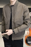 店主风直播二棉加棉外套棒球领棉衣工装夹克男JM2220-P100，男装夹克，电商D246