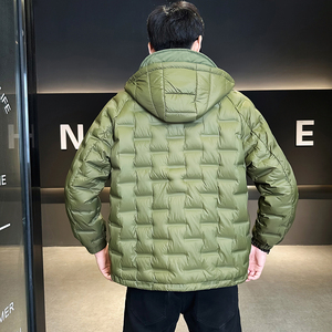 @新标90-冬新款轻薄外套羽绒服潮流男连帽上衣-1076-P150图片