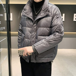 @店主风-冬亮面新款羽绒服潮流男时尚外套-YR801-特P100