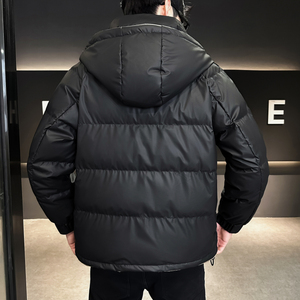 @店主风-大羽绒服男连帽钢印字母外套68025-特P165图片