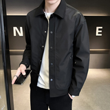 @店主-淘系男士高端针织拼接假两件工装夹克外套505-P100，男装夹克，电商D246