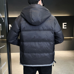 @店主风-冬新款80%白鸭绒羽绒服潮流男连帽上衣-8808-P160图片
