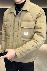 @店主风-美式工装冬新款标50%羽绒服潮流男-2521-P170图片