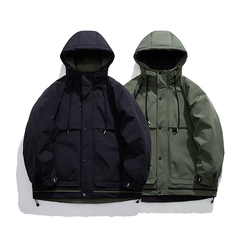 @店主风-新款冲锋衣外套羽绒服潮流男连帽上衣YR880-P200,男装夹克,电商D246