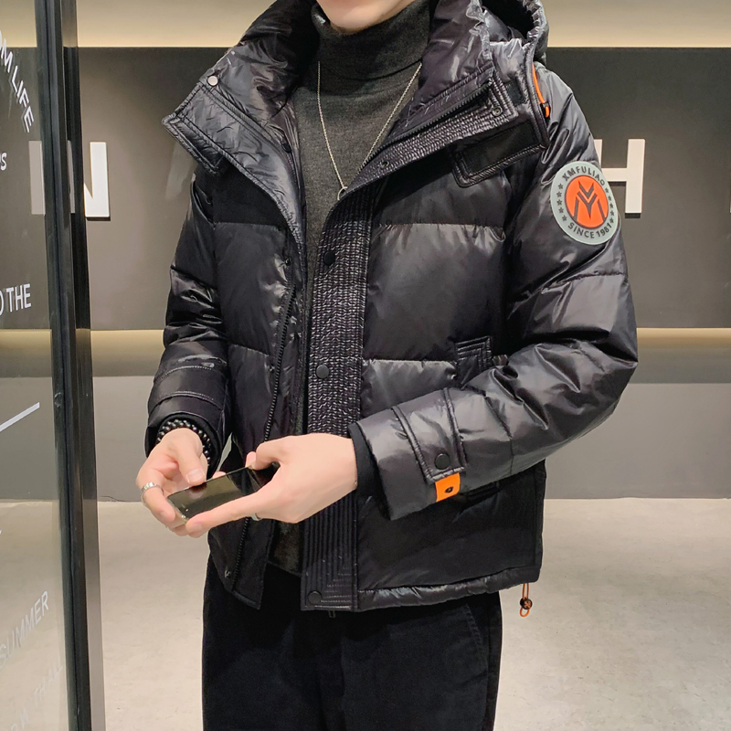 @店主风-冬新款白鸭绒羽绒服潮流男连帽上衣-YR805-P160，男装羽绒服，电商D246