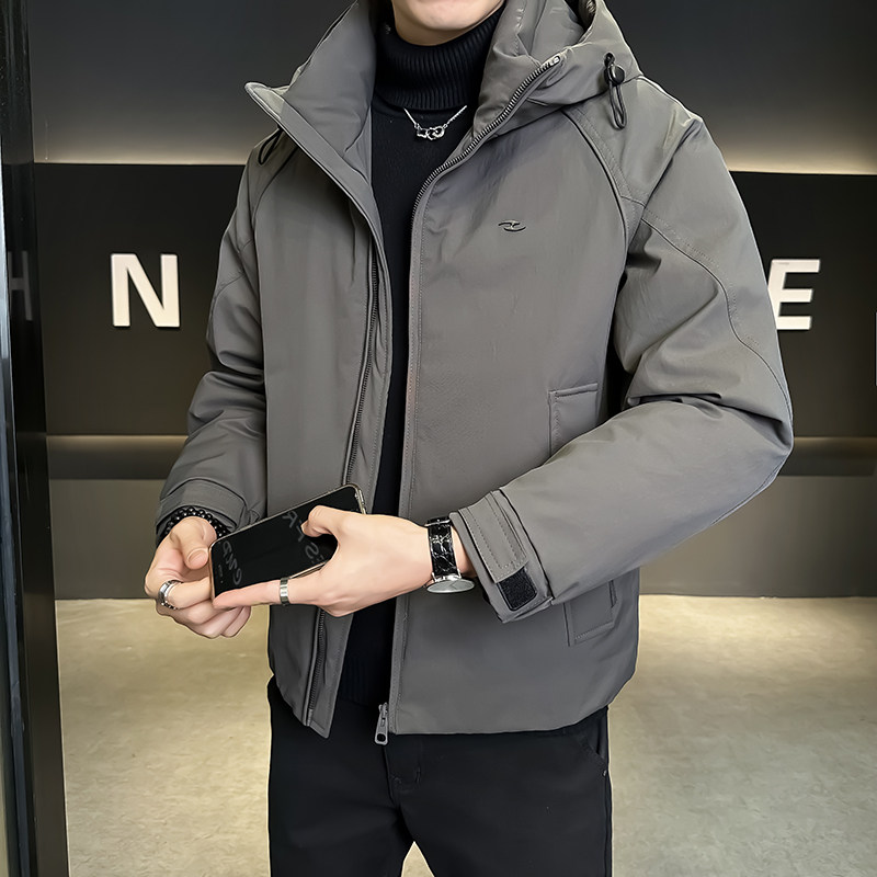 @标2025新款外套羽绒服冲锋衣男连帽工装外套2527-P185,男装夹克,电商D246